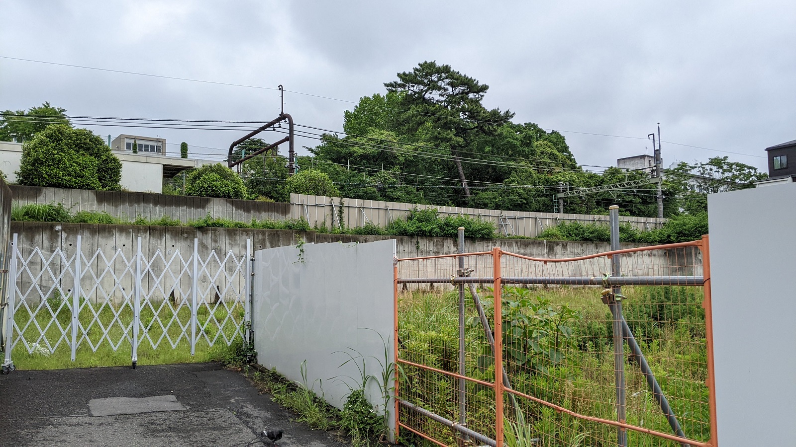 東大前駅南側より1